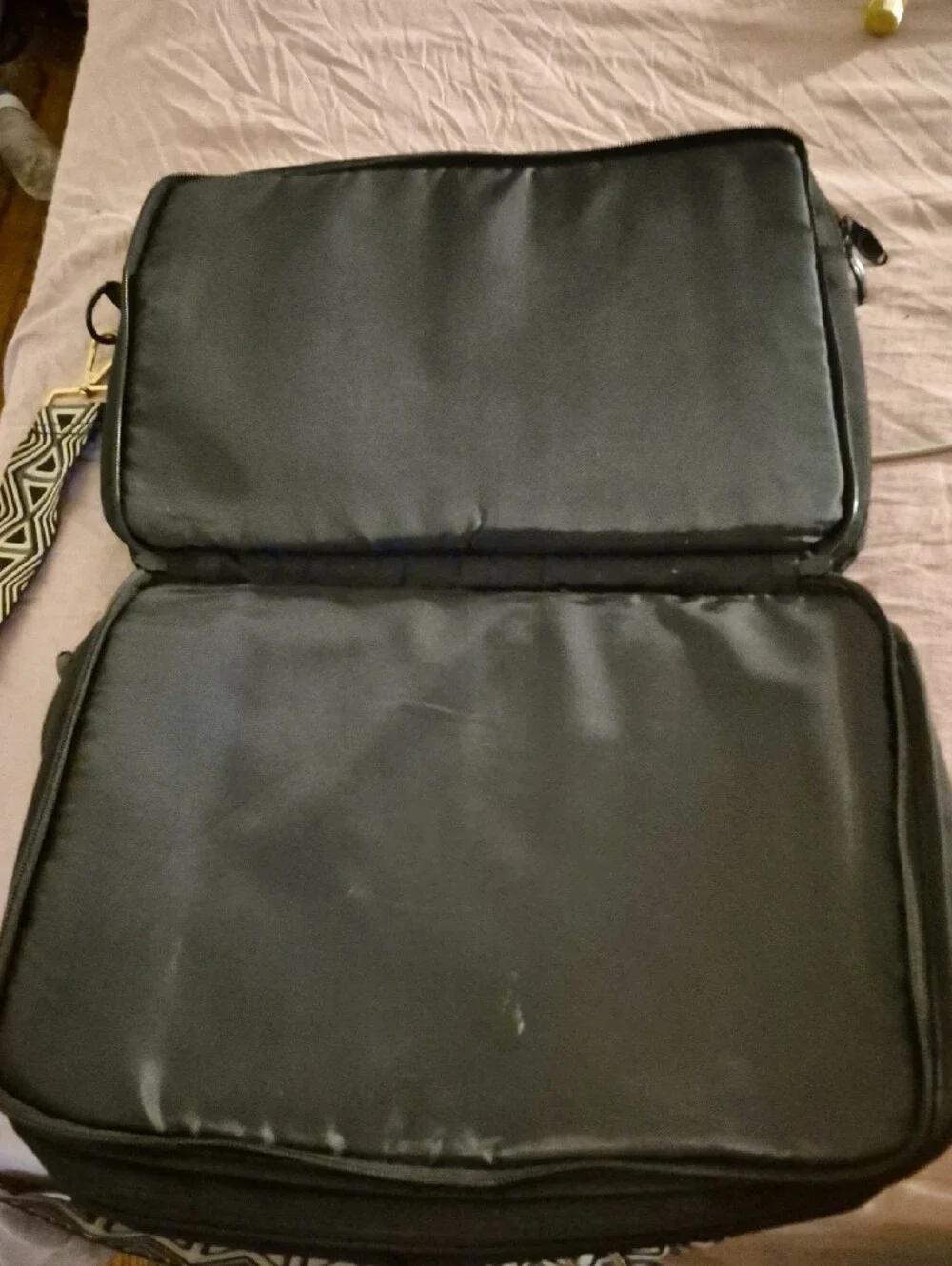 ): NRA Black Tactical Briefcase Messenger Laptop Bag Multi Pocket